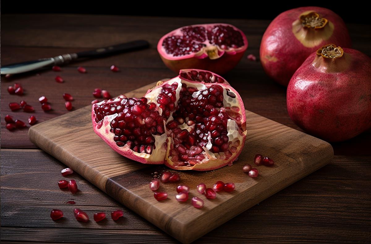 Granatapfel, englisch pomegranate