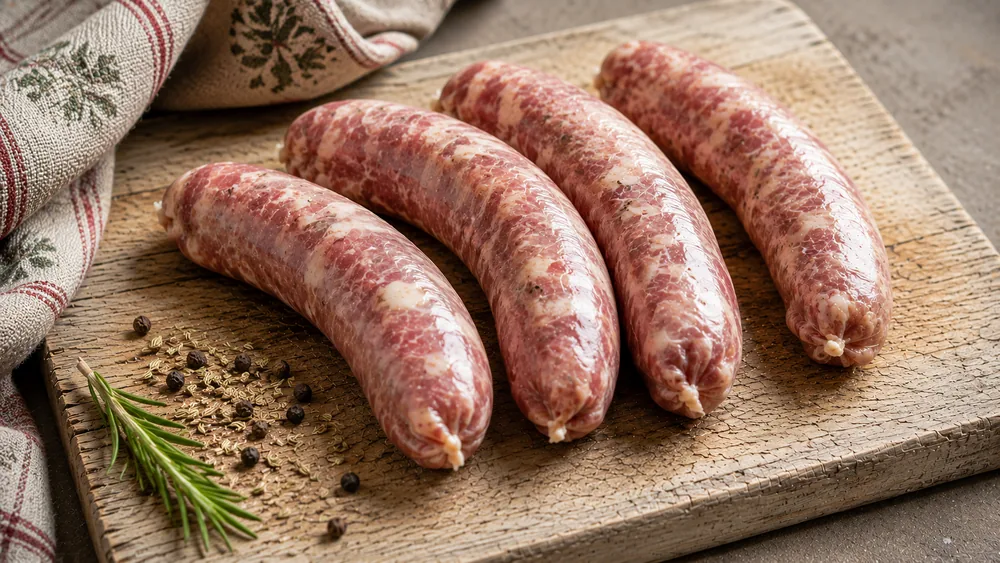 Salsiccia: rohe italienische Bratwurst, Mengen, Nährwerte